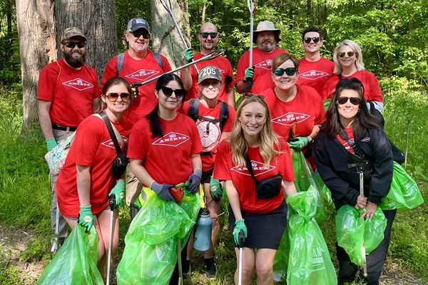 Amerex rolls up their sleeves for a day of giving back