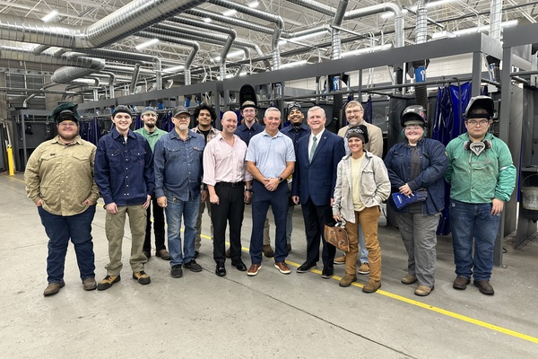 McWane, Inc. donates $25,000 to Bevill State Welding Department