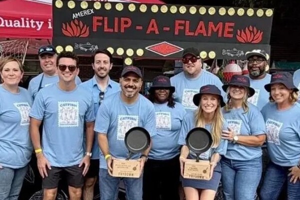 Team Amerex serves up a winning catch at the 2025 Cahaba River Frydown